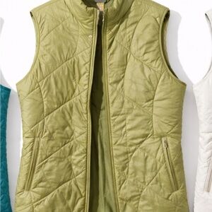 Mondetta Olive Quilted Vest